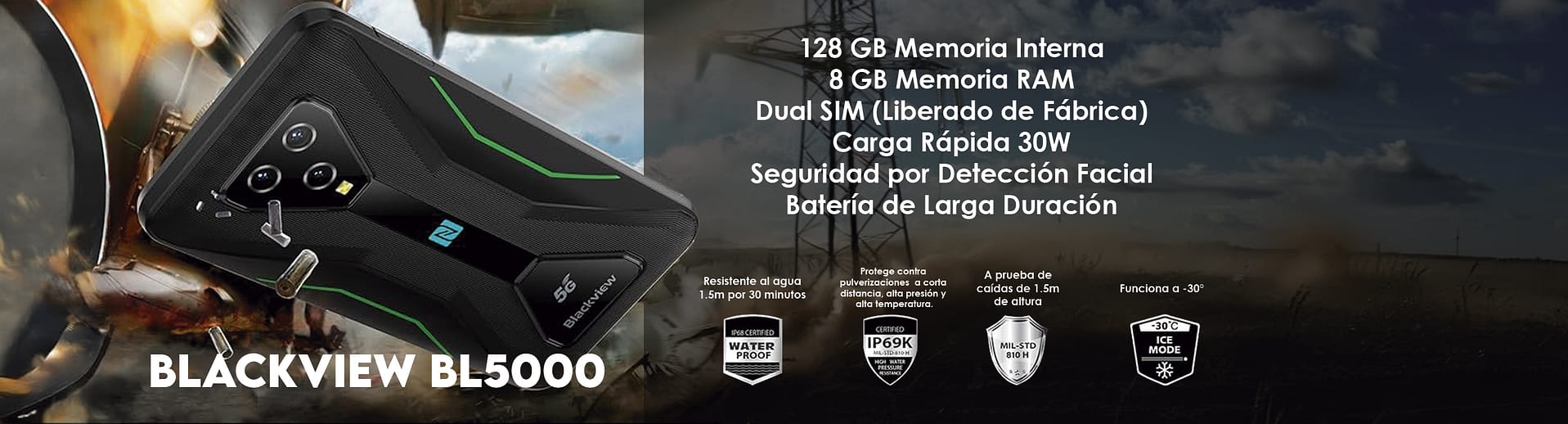 Blackview-BL5000-Green