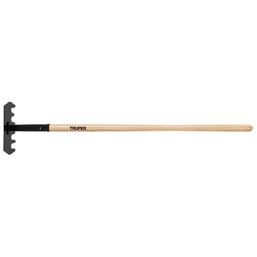 Rastrillo McLeod Truper – 2 en 1 con Azadón – Mango de Madera de 48” - 1