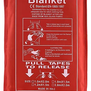 Manta de Emergencia Fire Blanket – Extinción de Incendios y Rescate en Fibra de Vidrio